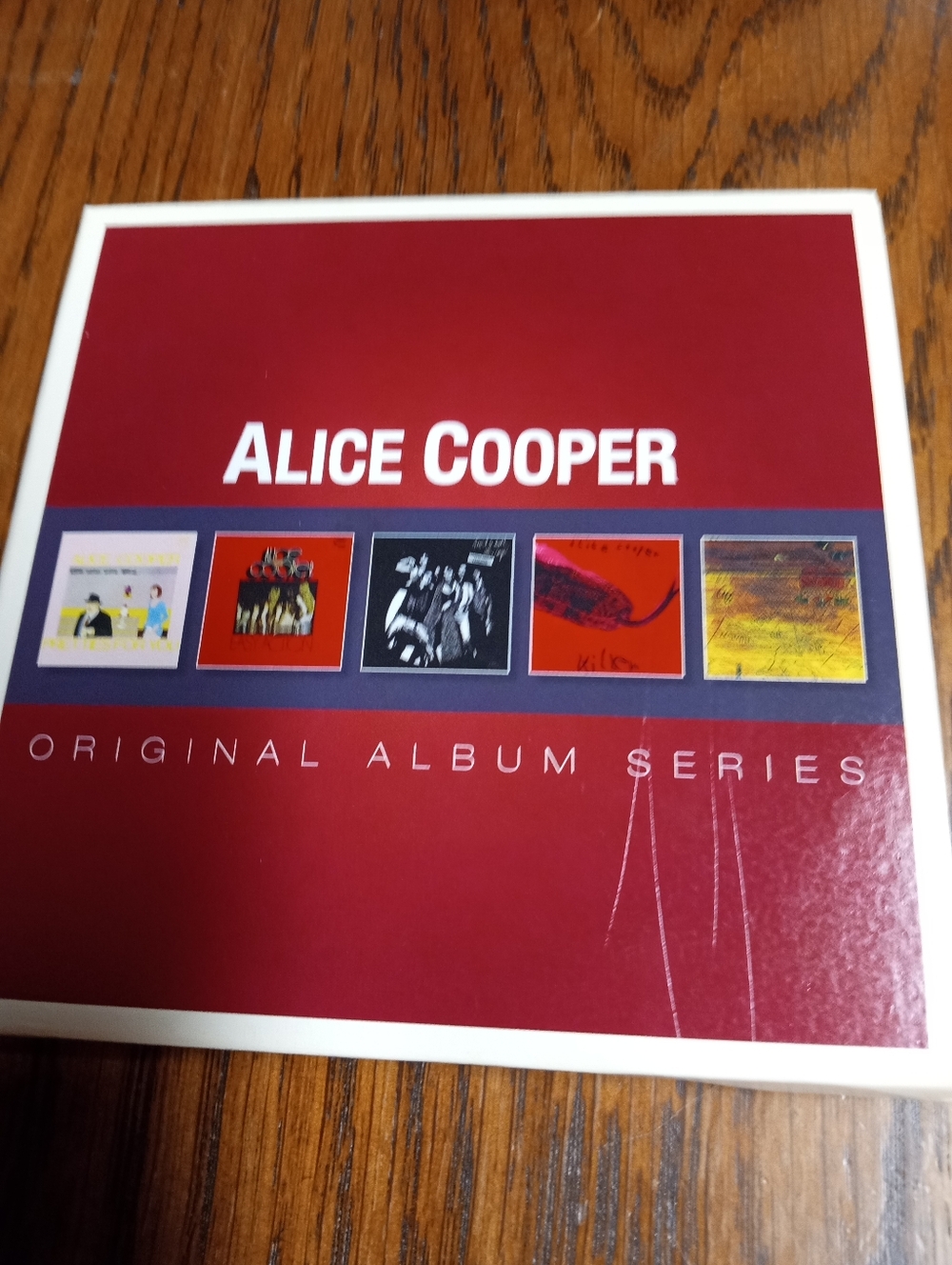 Alice Cooper Original 5 CD Box Set - Red Cover